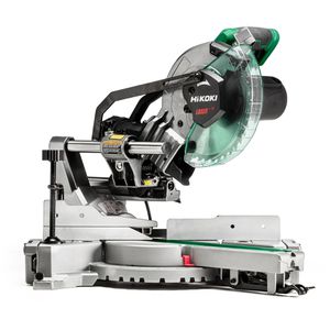 HiKOKI Kapp-Gehrungssäge C8FSHGWAZ, Paneelsäge, 1100 W, Schnittleistung bis 305 mm, mit Laser