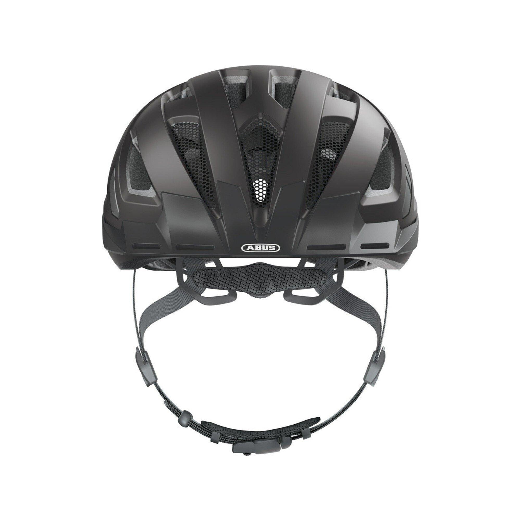 Radhelm ABUS Urban-I 3.0 schwarz Kopfumfang 52-58cm, 868511)