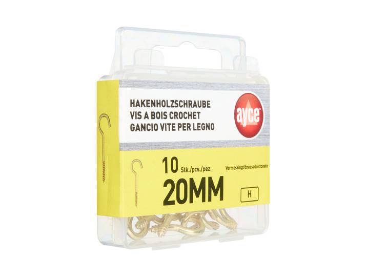 Ayce Haken-Holzschrauben 2.2 × 20 mm 6 Stück