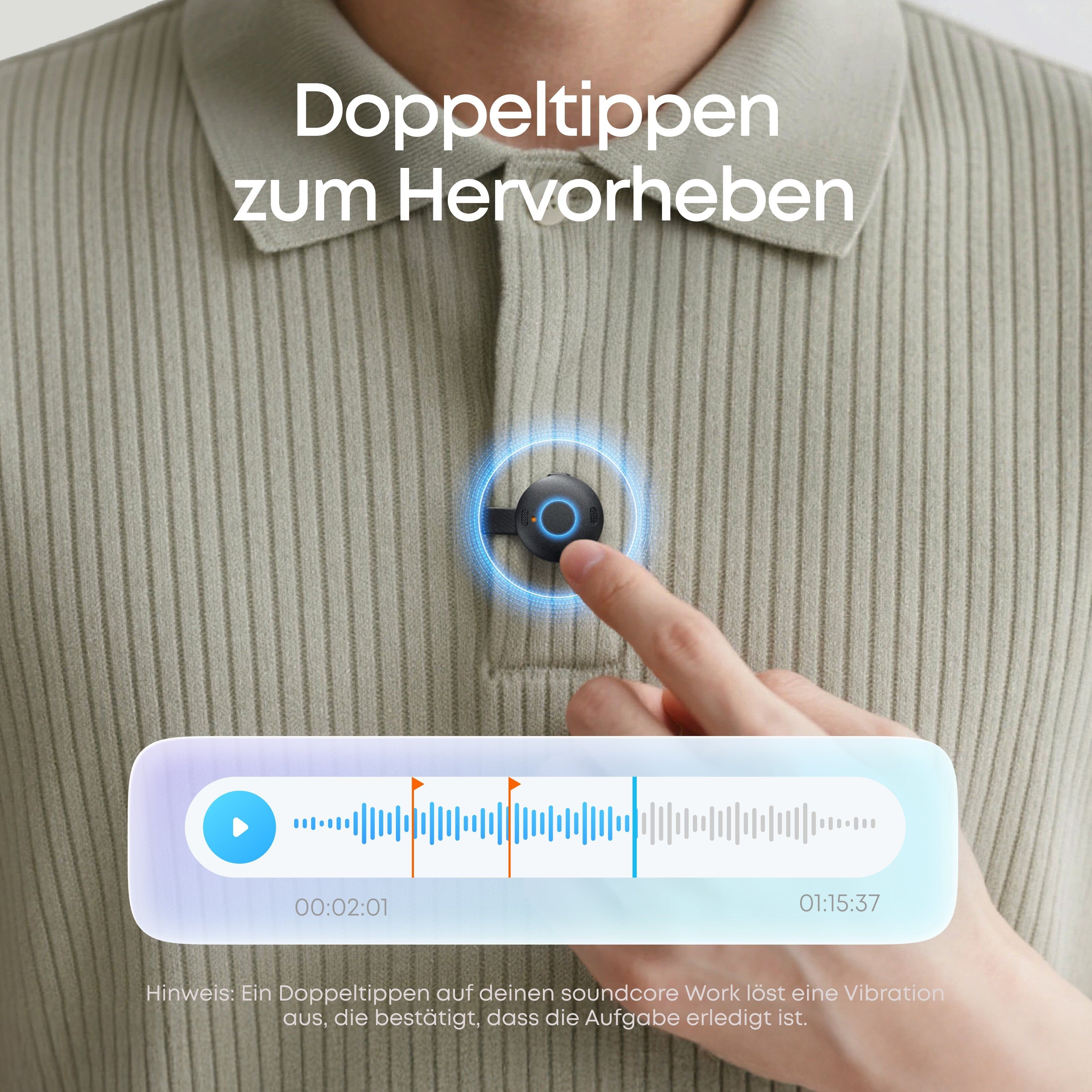 eufy soundcore work   Dein persönlicher KI-Assistent Schwarz / 8GB