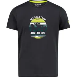 CMP Kinder Shirt KID T-SHIRT, Größe 128 in Schwarz 03