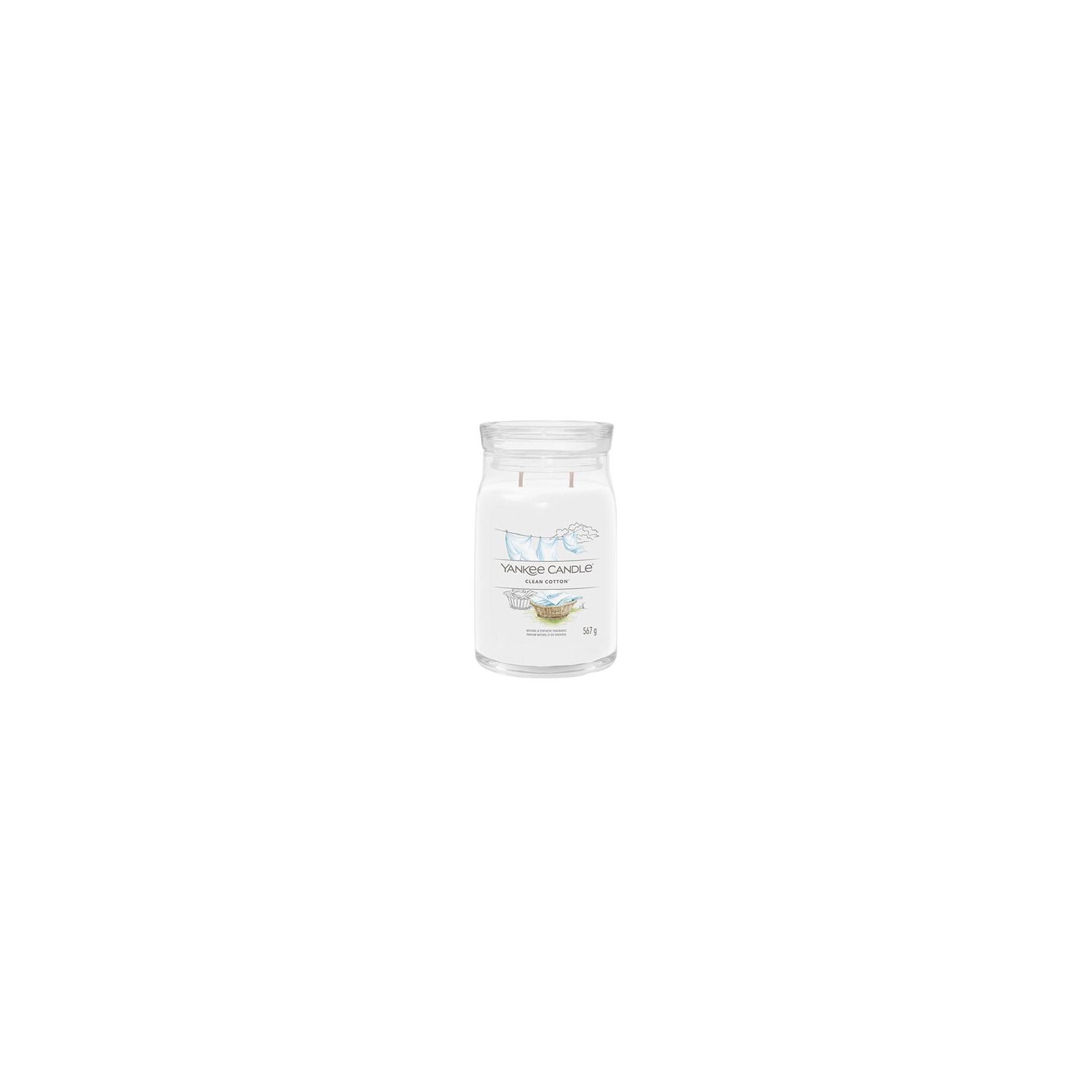 Yankee Candle Clean Cotton Signatur Kerze 567 g