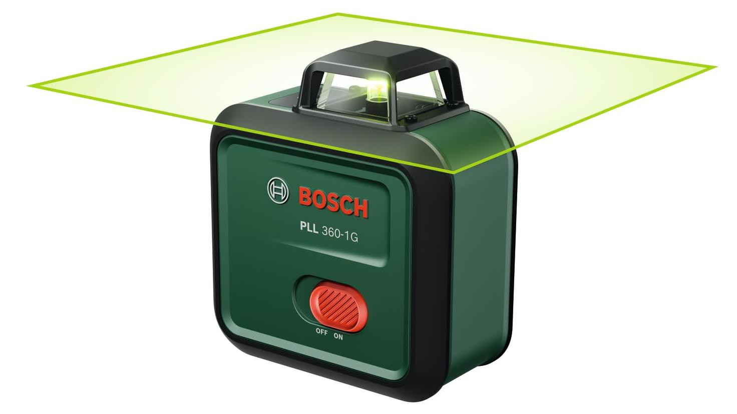 Bosch PLL 360-1 G lijnlaser met beschermhoes en Li-ion accu