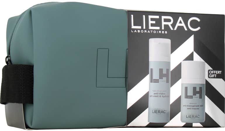Lierac Homme Pack Navidad 2025 Crema + Desodorante + Estuche