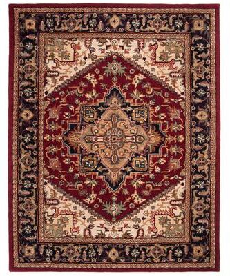 SAFAVIEH Handmade Heritage Asia Traditional Oriental Wool Rug