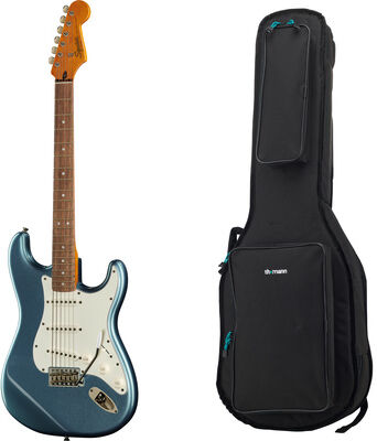 Squier CV 60s Strat LPB Bundle Lake Placid Blue