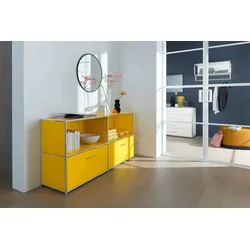 Bosse Solutions Sideboard Le Corbusier Gelb Chrom