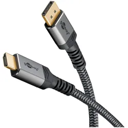 Goobay Plus DisplayPortTM auf HDMITM Kabel (4K@60Hz), 5.0m