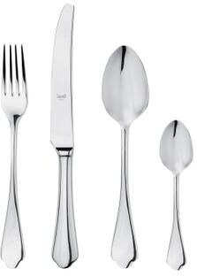 Mepra Dolce Vita Flatware Set with H/H Knives - 24 Pieces