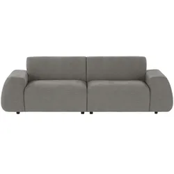 Höffner Selection Big Sofa  Alea , grau , Maße (cm): B: 255 H: 75 T: 97.0