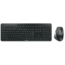 Cherry Tastatur-Maus-Set (kabellos) »Stream Desktop Ultimate Wireless« schwarz schwarz
