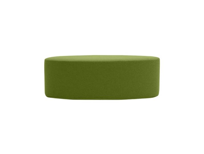 Softline Hocker Bon-Bon grün, Designer busk+hertzog, 100x33x40 cm