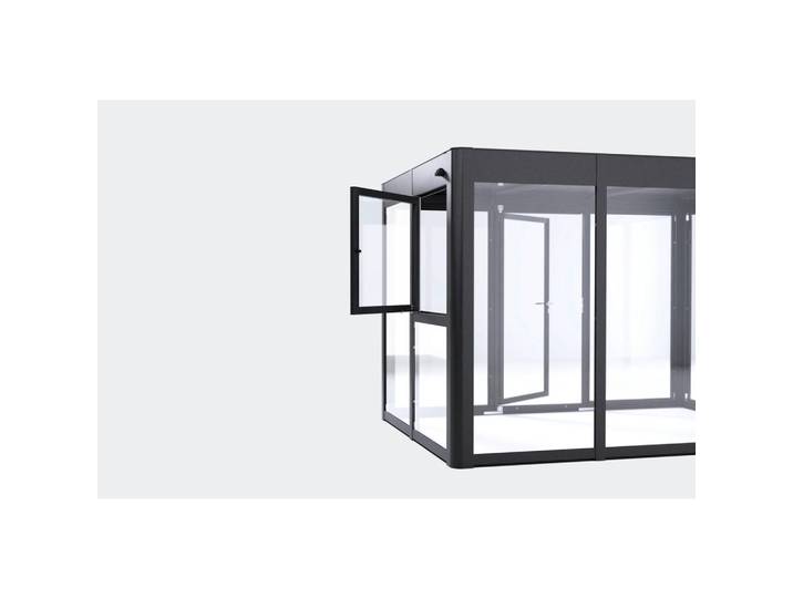 SunElements GmbH Fenster, Anthrazit, Metall, Glas, 90x95 cm, Gartenzubehör