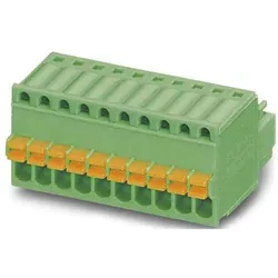 Phoenix Contact Kabelbuchse,RM 2.5mm,4-pol, Elektronikkabel + Stecker, Grün