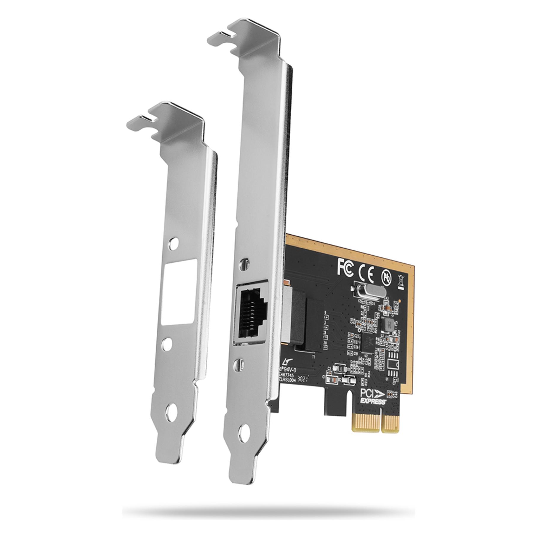 Axagon PCEE-GRF PCI-Express Gigabit Ethernet Realtek 8111F + LP (Mini PCI Express) (PCEE-GRF)
