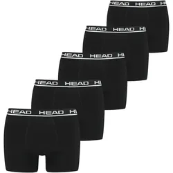 5er Pack HEAD Basic Boxershorts Herren 010 - black S