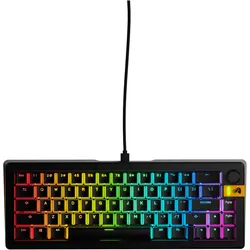 Glorious GMMK 3 HE 65 % Custom Gaming-Tastatur - Pre-Built, ANSI (US), Fox HE Switches, schwarz (US, Kabelgebunden), Tastatur, Schwarz