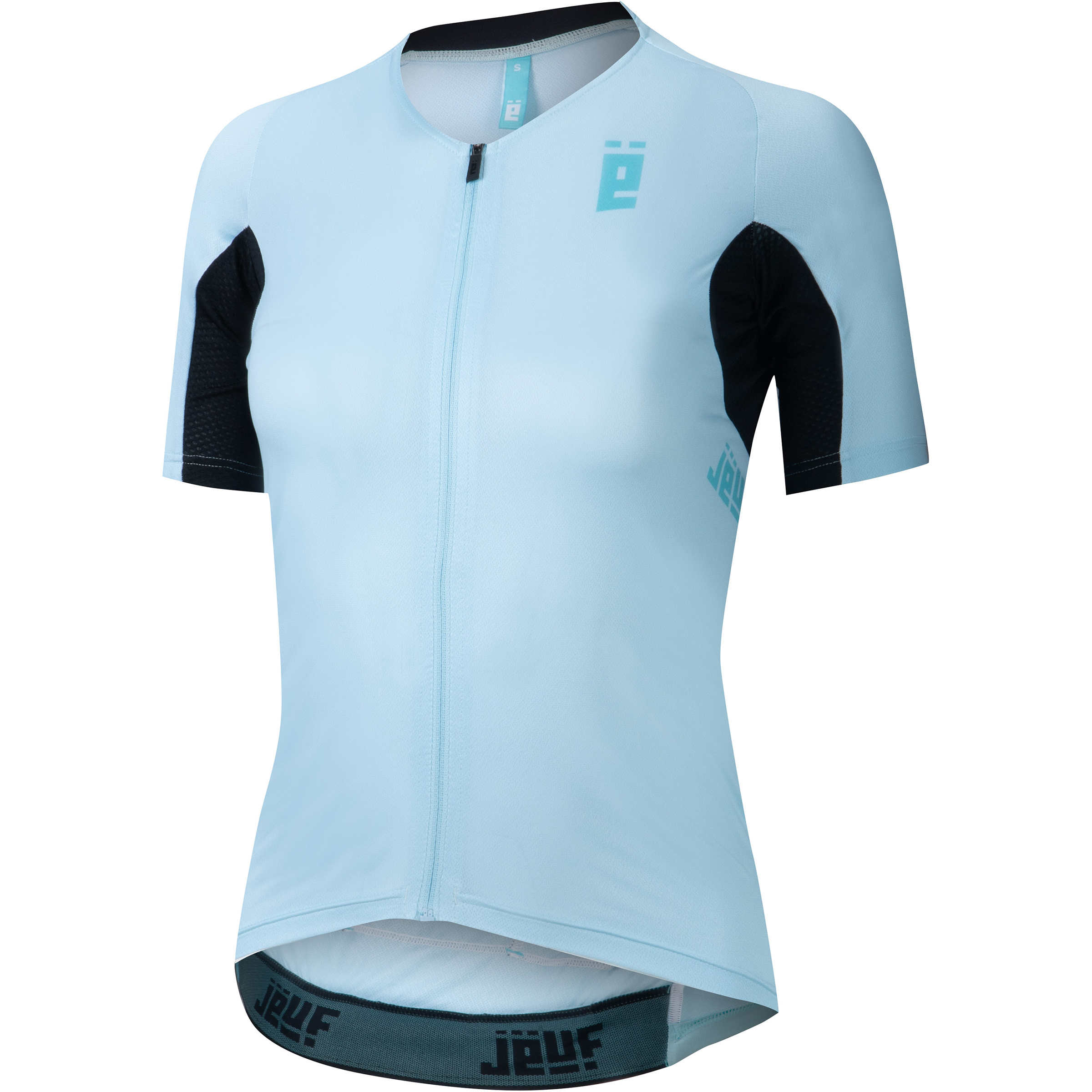 Bergzeit Basics Jeuf Train Trikot Damen Radtrikots blau Größe S Mountainbike | Rennrad | Gravel