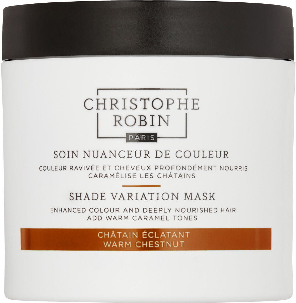 250ml Christophe Robin Shade variation Mask Warm Chestnut