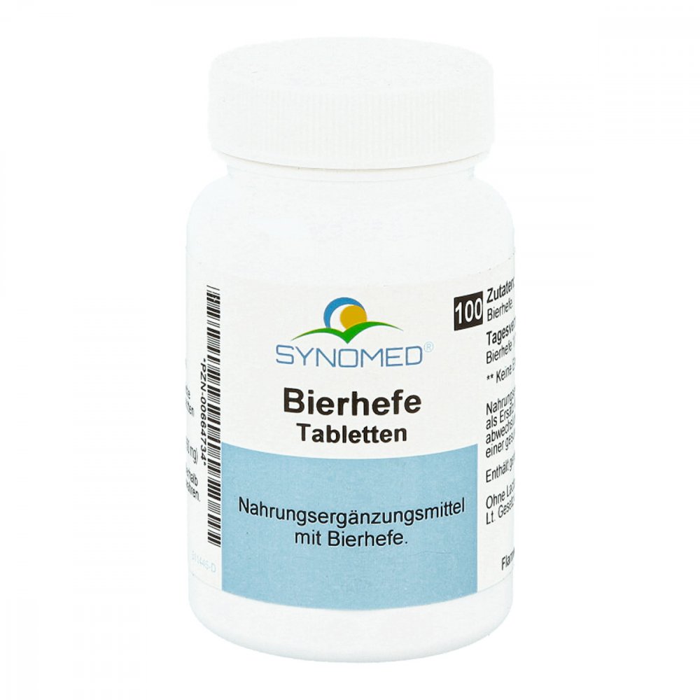 Synomed GmbH Bierhefe Tabletten Synomed 00664734