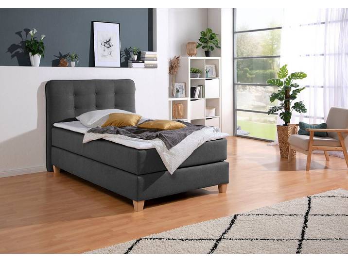 Home affaire Boxspringbett, inklusive Komfortschaum-Topper