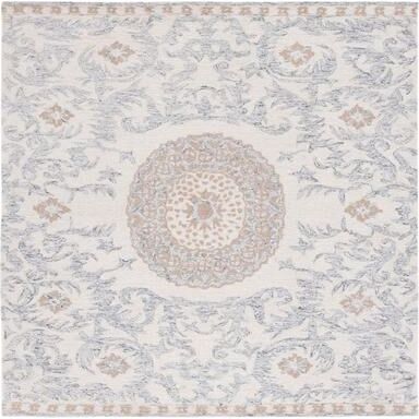 SAFAVIEH Handmade Marquee Alin Medallion Wool Rug