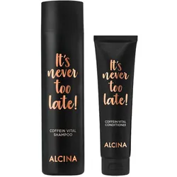 400ml Alcina It's never too late Set (Shampoo 250ml + Conditioner 150ml)