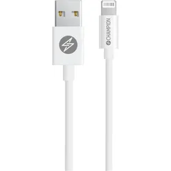 Champion USB-A auf Lightning-Kabel 1 m, weiss (1 m), USB Kabel