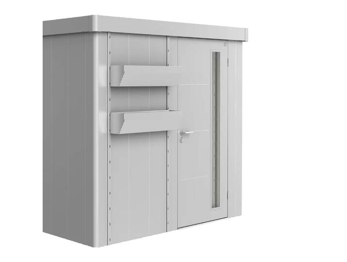 Blumenkasten Floraboard, Biohort, silber, Metall