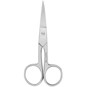 May Nagelschere SC-0001, extra groß, Edelstahl, für Finger- & Fußnägel, mit gerader Schneide