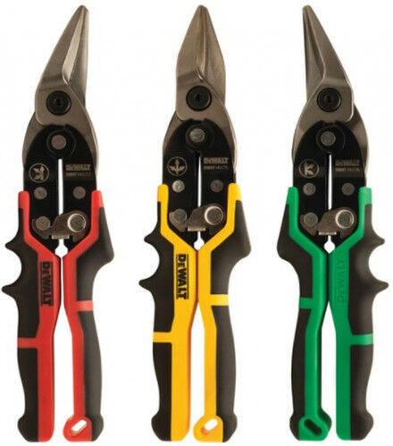 DeWALT DWHT14676-0 Set de 3 ciseaux a tôle ergo