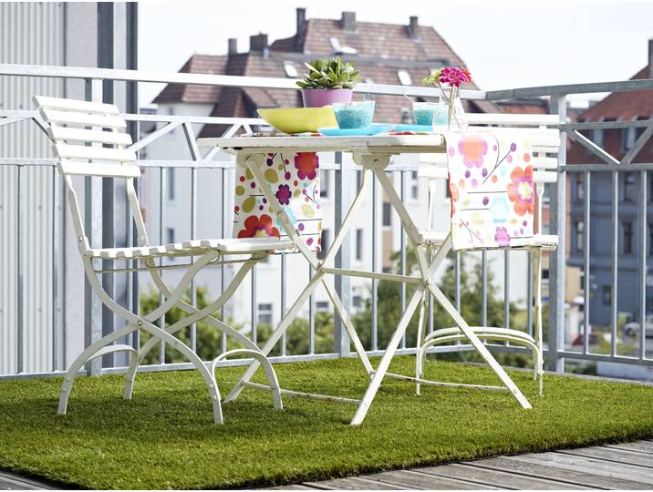 Kunstrasen ANDIAMO Rasenteppich Nantes, Gesamthöhe 40 mm, Made in Belgium , grün, B:133cm L:300cm, Polyethylen (PE), Teppiche, Kunstrasen, realistische Optik, mit Drainagelöchern, strapazierfähig