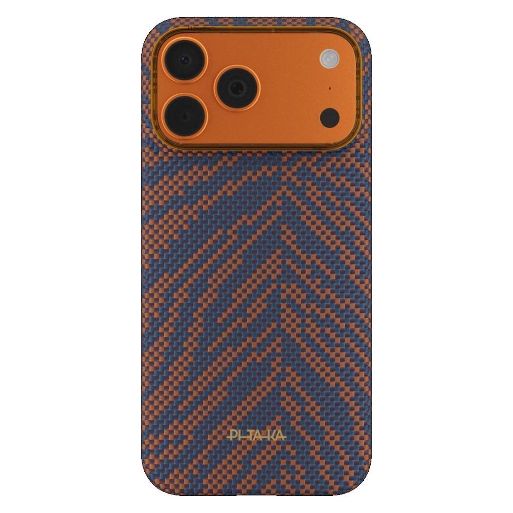 Pitaka Etui Edge Case Breath of Veins do iPhone 17 Pro burning orange (Apple iPhone 17 Pro) (PIT000153)