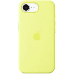 Apple Silikon Case iPhone 16e (Neongelb)