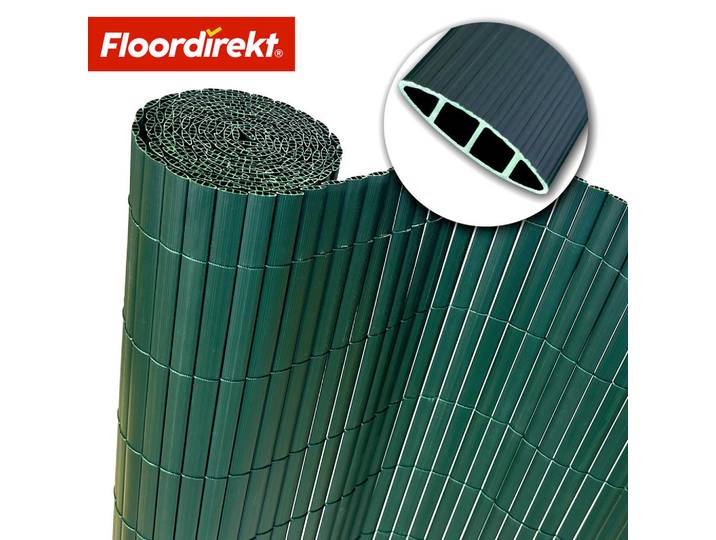 Floordirekt Sichtschutz PVC-Sichtschutz, Grün, Kunststoff, 150x300 cm, Europäischer Sicherheitsstandard, Sonnenschutz, Sichtschutz