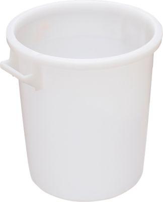 Tonne, aus HDPE, stapelbar 35 Liter, natur