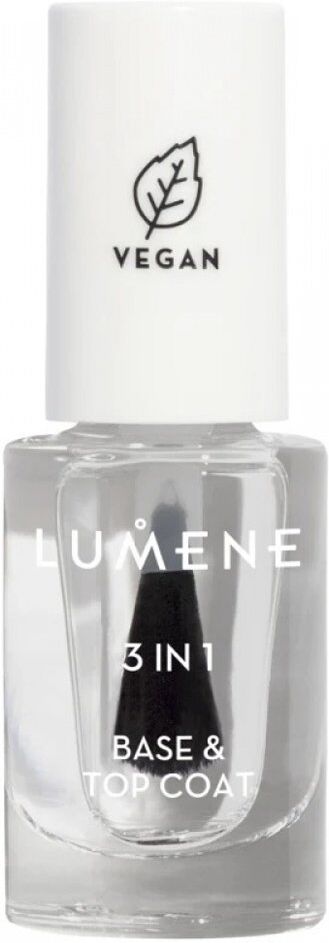 LUMENE 3in1 Base & Top Coat 5ml