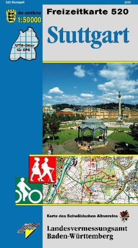 Landesamt für Geoinformation und Landentwicklung Baden-Württemberg (LGL) - LGL BW 50 000 Freizeit Stuttgart und Umgebung - Preis vom 02.10.2026 23:42:20 h