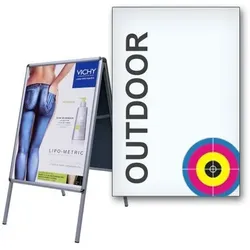 ab 1 Stk drucken 70x100 wetterfest wasserfest Premium NO-CURL PP Folie 220g/m2 Druck Digitaldruck Plakat