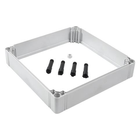 Ensto Wandschrank mittelgrosser Rahmen Cubo P 300 x 300 x 55 mm inkl. Befestigungsschrauben (Gehäuse) (6418677164637)