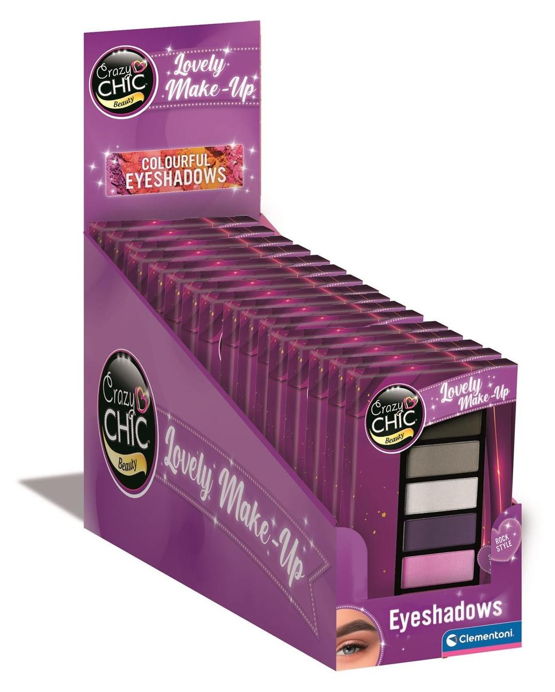 Clementoni Crazy Chic Rock Oogschaduwset