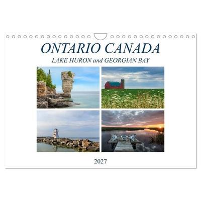 Ontario Canada, Lake Huron and Georgian Bay (Wall Calendar 2027 DIN A4 landscape), CALVENDO 12 Month Wall Calendar