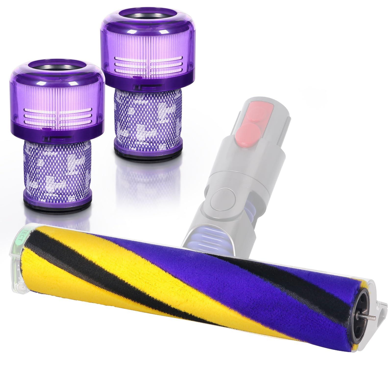 Dripio Borstelrol voor Dyson V12 met HEPA-filter, 3-delig