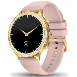 Gravity Smartwatch Złoty Pasek i Bransoleta GT5-3 (44 mm, ohne SIM), Smartwatch