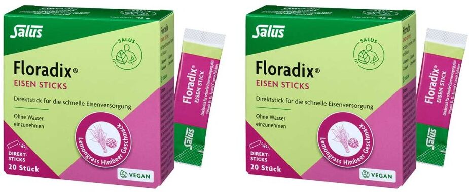 Floradix Eisen Sticks Pulver Salus