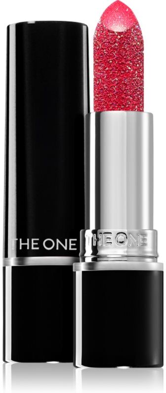 Oriflame The One Ultimate Glitter creamy lipstick for luminous shine shade The Red Gem 3.1 g