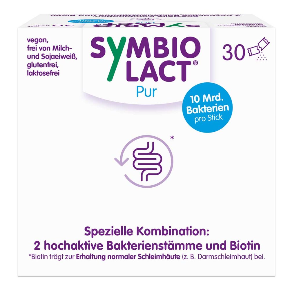 Klinge Pharma GmbH Symbiolact pur Nahrungsergänzungsmittel Pulver 01676248