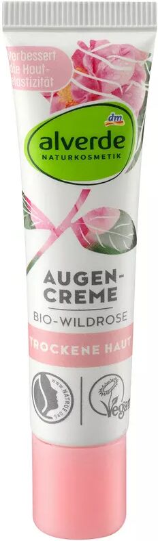 Alverde - Augencreme Wildrose, 15 ml