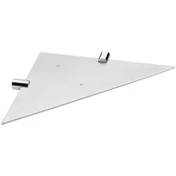 Cosmic Logic Edelstahl EckAblage 23,5 cm, Edelstahl poliert, 2260243 WJC226A0043002