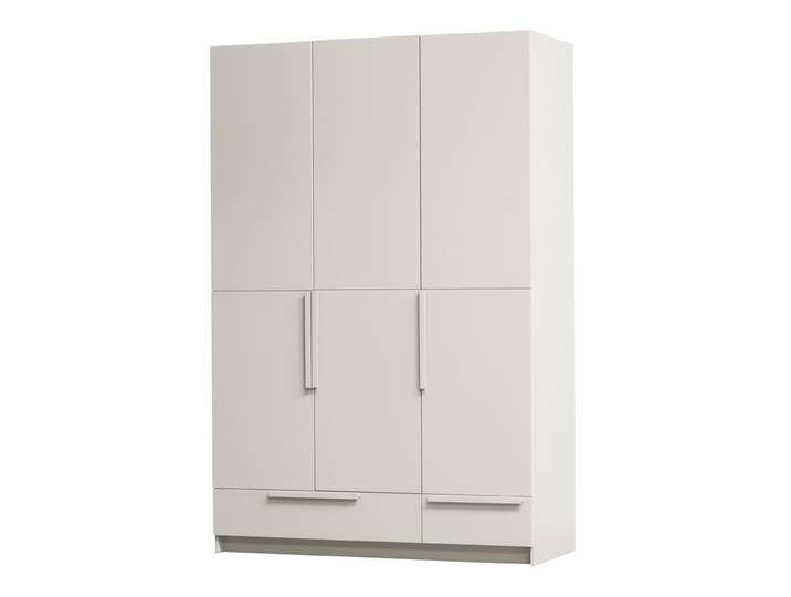 WOOOD Kledingkast Pure Grenenhout, 3-deurs - Dust